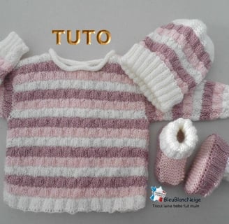 tuto tricot bébé modèle facile