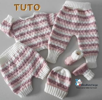 tuto tricot bébé modèle facile