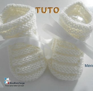modele tricot layette en PDF