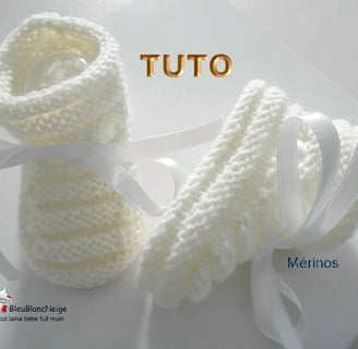 modele tricot layette en PDF