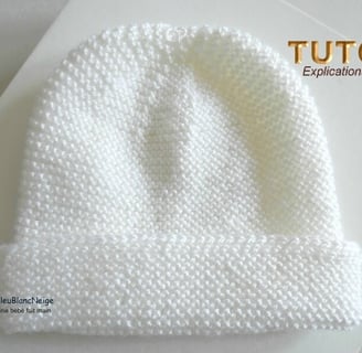 Modèle layette patron à tricoter