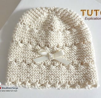 modele tricot layette en PDF