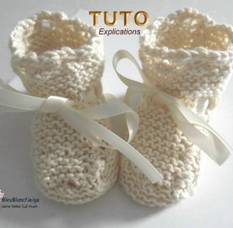 modele tricot layette en PDF