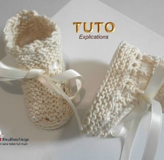 modele tricot layette en PDF