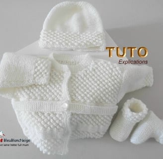 modèles tricot layette Bergere de France