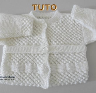 modèles tricot layette Bergere de France