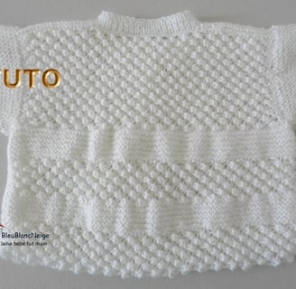 modèles tricot layette Bergere de France