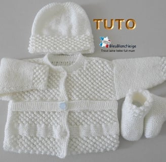 modèles tricot layette Bergere de France