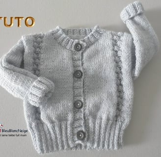 explications gilet tricot bb pdf