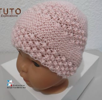 Modèle layette patron à tricoter