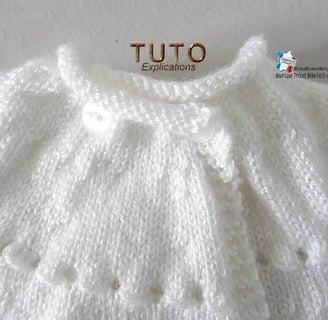 modèles tricot layette pour bébé prématuré