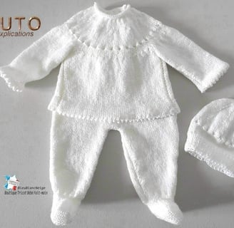 modèles tricot layette pour bébé prématuré
