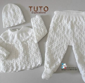 modèles tricot layette pour bébé prématuré