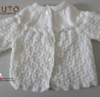 modèles tricot layette pour bb naissance