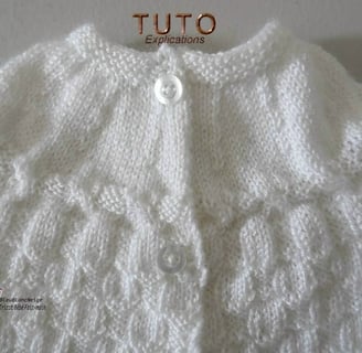 modèles tricot layette pour bb naissance