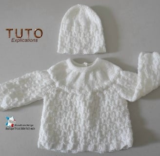 modèles tricot layette pour bb naissance