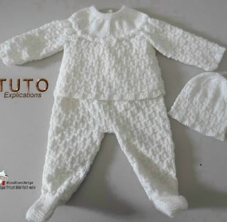 modèles tricot layette pour bb naissance