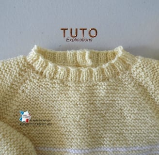 tuto tricot bb BRASSIÈRE facile
