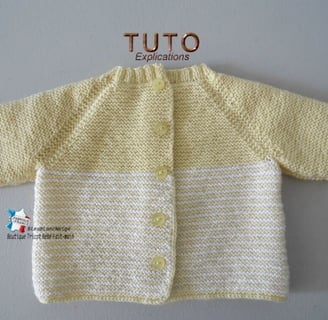 tuto tricot bb BRASSIÈRE facile