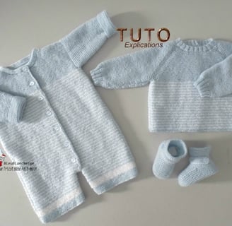 modèle layette patron à tricoter