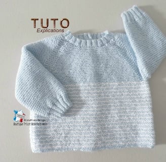 tuto tricot bb BRASSIÈRE facile