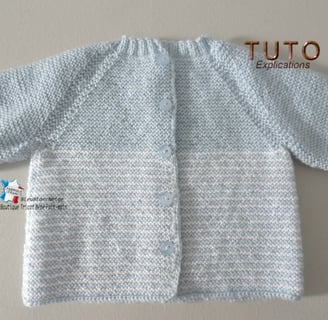tuto tricot bb BRASSIÈRE facile