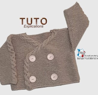 tuto tricot bb BRASSIÈRE facile