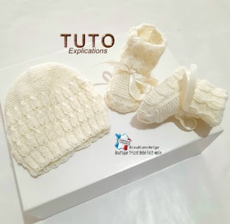 tuto tricot modèle bébé facile