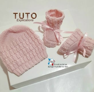 tuto tricot modèle bébé facile