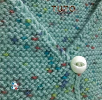 tuto tricot bébé BRASSIÈRE facile