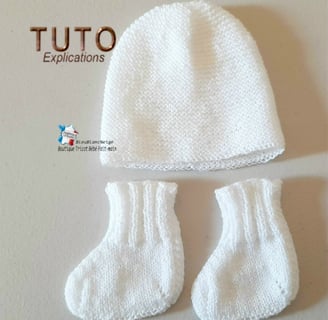 tuto tricot modèle bébé facile