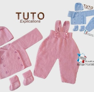 tuto tricot modèle bébé facile