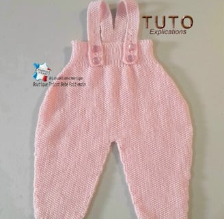 tuto pantalon bb à tricoter
