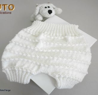 patron bloomer layette bebe tuto