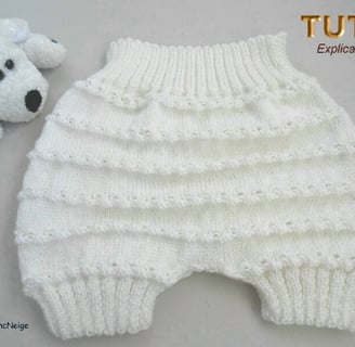 patron bloomer layette bebe tuto