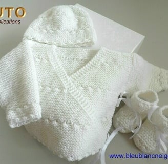 Modèle layette patron à tricoter