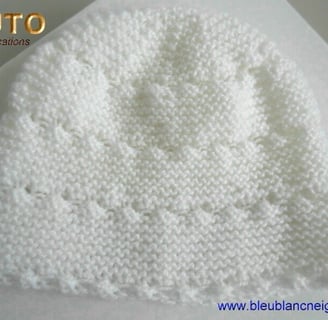 tuto tricot bebe bonnet 