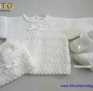 tuto layette bb à tricoter