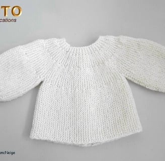 Modèle layette patron à tricoter