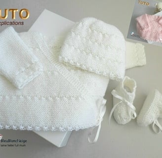 patron modele layette bb à tricoter 