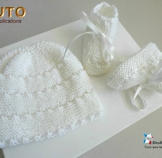 Modèle layette patron à tricoter