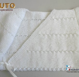 Modèle layette patron à tricoter