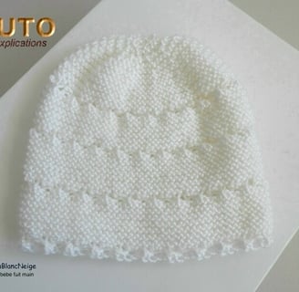 bonnet tricot bebe patron a tricoter