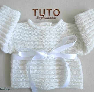 patron modele layette bb à tricoter 