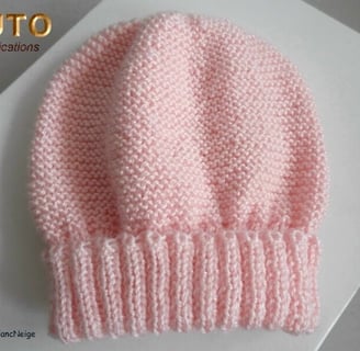 Modèle layette patron à tricoter