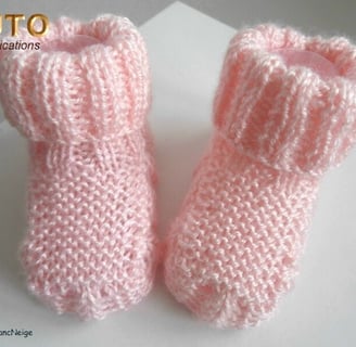 Modèle layette patron à tricoter