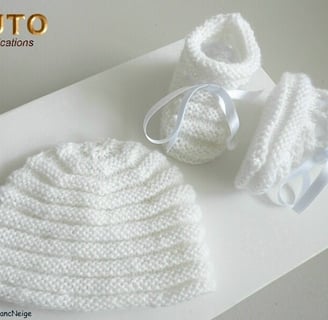 tuto bonnet et chaussons patron godron
