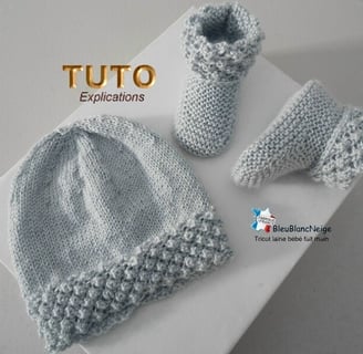 Modèle layette patron à tricoter