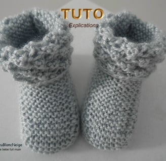 Modèle layette patron à tricoter