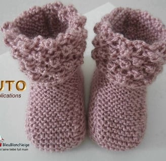 Modèle layette patron à tricoter